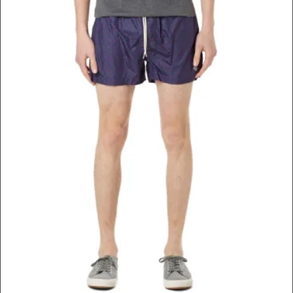 GANT Rugger Slim-Fit Dot Swim Trunks, Size M - Picture 6 of 11